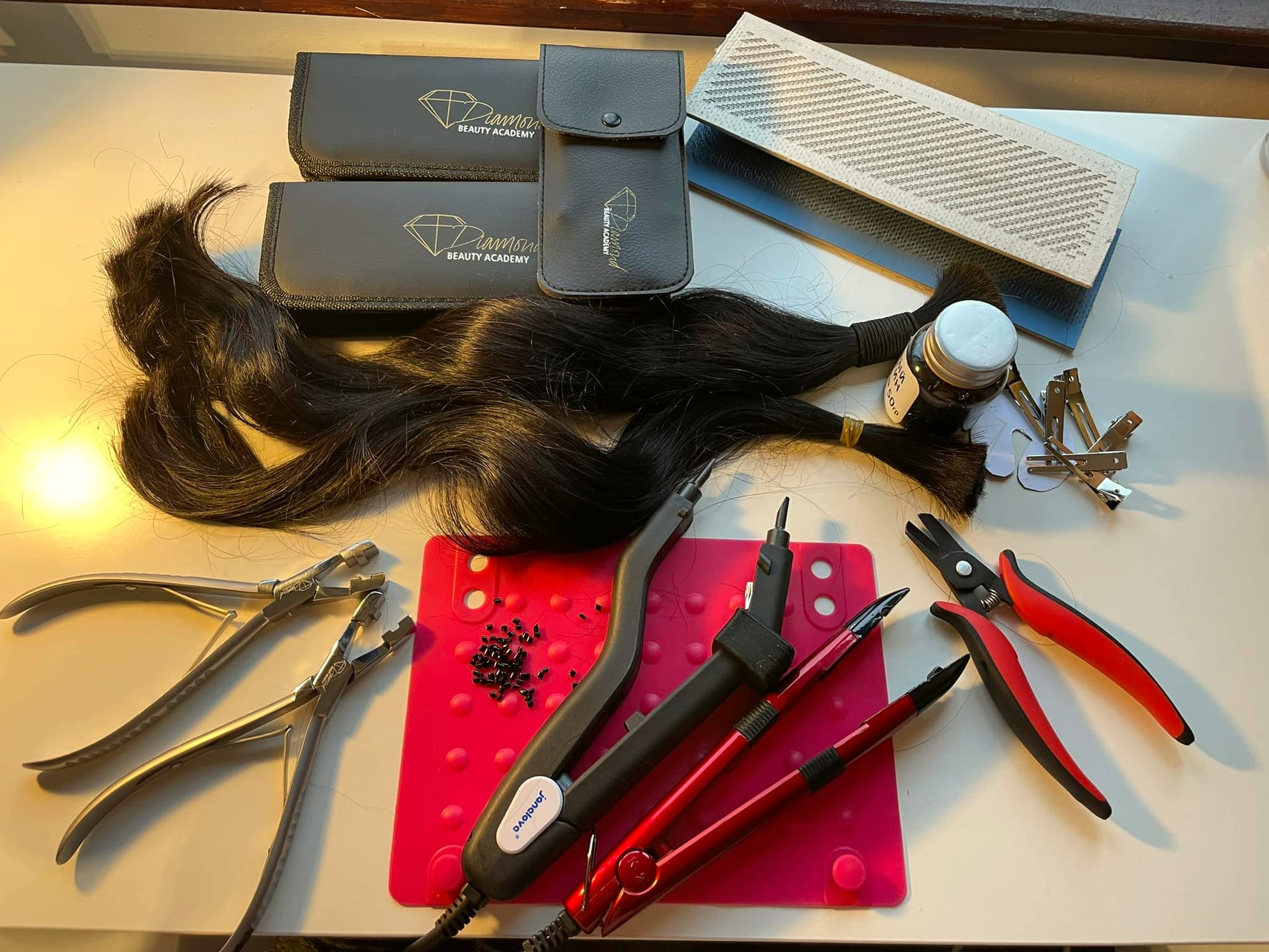 Hair extension services at Sisters Hair Extensions London