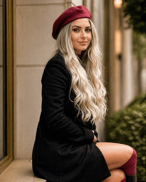 QR code linking to the Sisters Hair Extensions London WhatsApp booking line, allowing clients to scan and instantly book a consultation.
